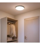 Milagro Plafon MAYA CHROME 15W LED IP44 Ø330 mm ML1658