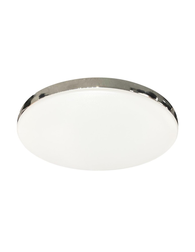 Milagro Plafon MAYA CHROME 15W LED IP44 Ø330 mm ML1658