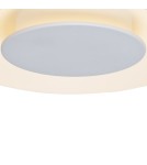 Milagro Lampa sufitowa Piattino Biały 30W LED 3000K-4000k-6000K ML1810