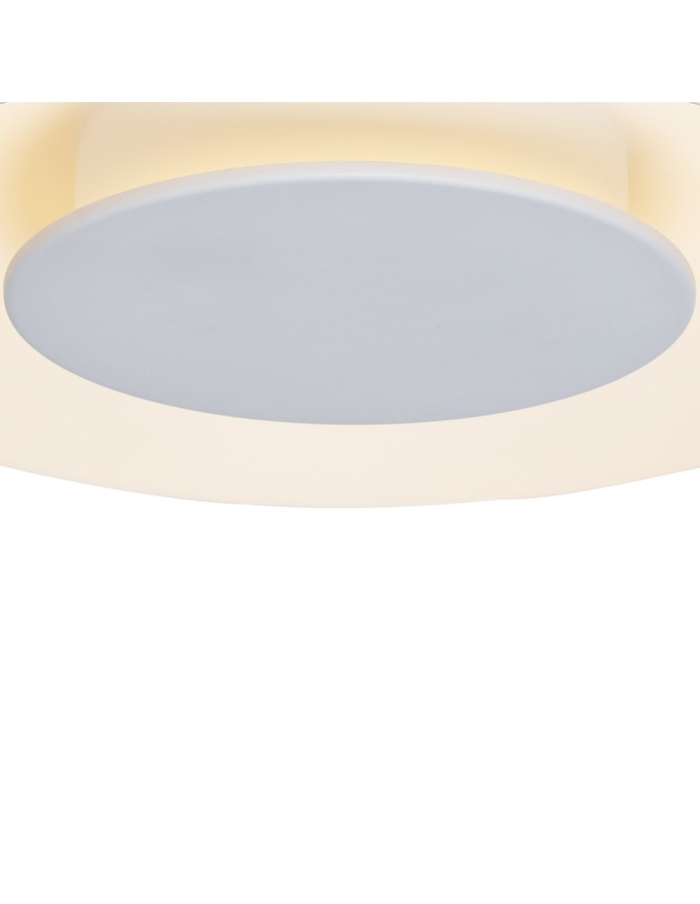 Milagro Lampa sufitowa Piattino Biały 30W LED 3000K-4000k-6000K ML1810