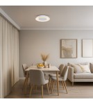 Milagro Lampa sufitowa Piattino Biały 30W LED 3000K-4000k-6000K ML1810