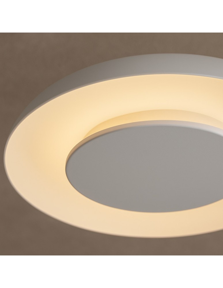 Milagro Lampa sufitowa Piattino Biały 30W LED 3000K-4000k-6000K ML1810