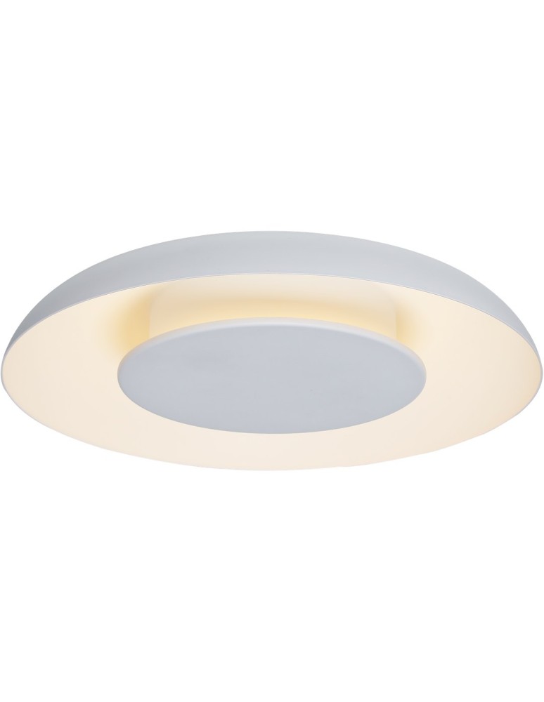 Milagro Lampa sufitowa Piattino Biały 30W LED 3000K-4000k-6000K ML1810