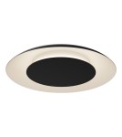 Milagro Lampa sufitowa Piattino Czarny 30W LED 3000K-4000k-6000K ML1811