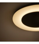 Milagro Lampa sufitowa Piattino Czarny 30W LED 3000K-4000k-6000K ML1811