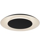 Milagro Lampa sufitowa Piattino Czarny 30W LED 3000K-4000k-6000K ML1811