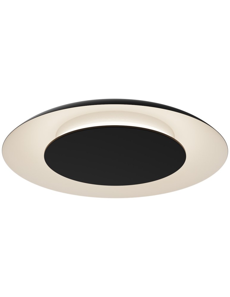 Milagro Lampa sufitowa Piattino Czarny 30W LED 3000K-4000k-6000K ML1811