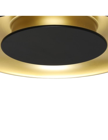 Milagro Lampa sufitowa Piattino Czarny Złoty 30W LED 3000K-4000k-6000K ML1812 - product 2