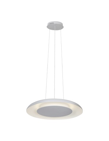 Milagro Lampa wisząca Piattino Biały 30W LED 3000K-4000k-6000K ML1813