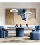 Milagro Lampa wisząca Piattino Biały 30W LED 3000K-4000k-6000K ML1813