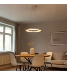 Milagro Lampa wisząca Piattino Biały 30W LED 3000K-4000k-6000K ML1813