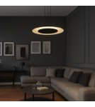 Milagro Lampa wisząca Piattino Czarny 30W LED 3000K-4000k-6000K ML1814