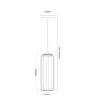 Milagro Lampa wiszaca Vesta 1xE27 ML1803
