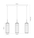 Milagro Lampa wiszaca Vesta 3xE27 ML1804