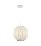 Milagro Lampa wisząca Dana Biały 1xE27 ML1805