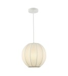 Milagro Lampa wisząca Dana Biały 1xE27 ML1805