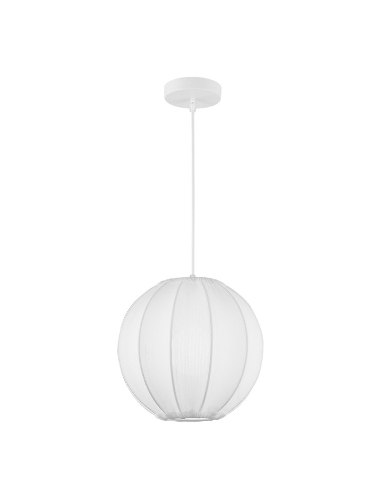 Milagro Lampa wisząca Dana Biały 1xE27 ML1805