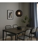 Milagro Lampa wisząca Dana Czarny 1xE27 ML1806