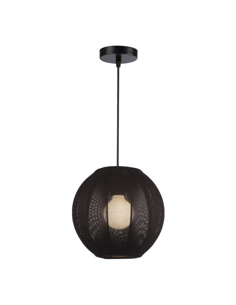 Milagro Lampa wisząca Dana Czarny 1xE27 ML1806