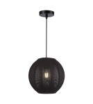 Milagro Lampa wisząca Dana Czarny 1xE27 ML1806