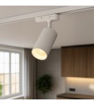 Milagro Track Spot Pipe Biały 1xGU10 3-obwodowy ML2061