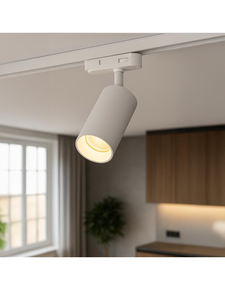 Milagro Track Spot Pipe Biały 1xGU10 3-obwodowy ML2061