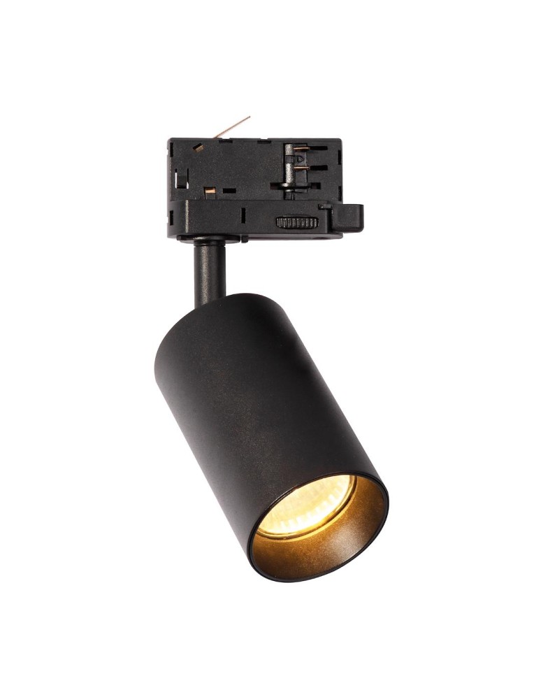 Milagro Track Spot Pipe Czarny 1xGU10 3-obwodowy ML2062
