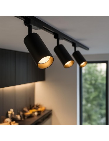 Milagro Track Spot Pipe Czarny 1xGU10 3-obwodowy ML2062 - produkt 2