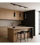 Milagro Oprawa Pipe Track Zwis Czarny 1xGU10 ML2063