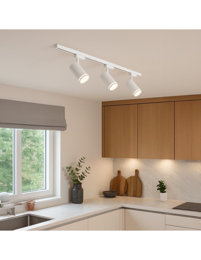 Milagro Oprawa Pipe Ring Track Biały 1xGU10 ML2066