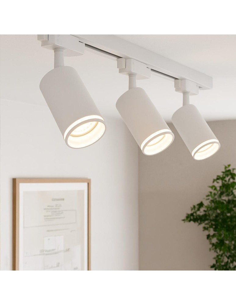 Milagro Oprawa Pipe Ring Track Biały 1xGU10 ML2066