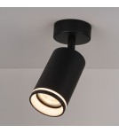 Milagro Oprawa Pipe Ring Spot Czarny 1xGU10 ML2067