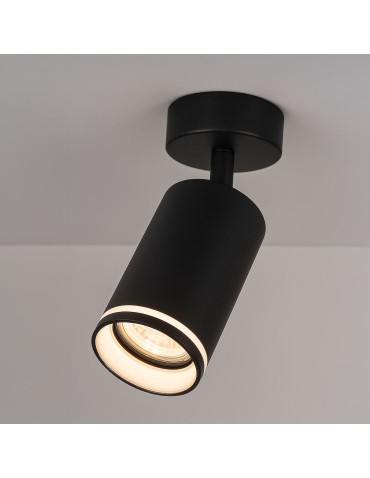 Milagro Oprawa Pipe Ring Spot Czarny 1xGU10 ML2067