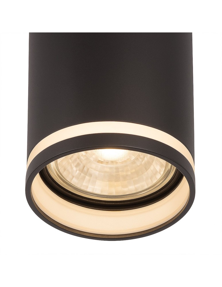 Milagro Oprawa Pipe Ring Spot Czarny 1xGU10 ML2067