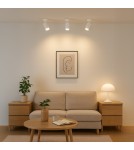 Milagro Oprawa Pipe Ring Spot Biały 1xGU10 ML2068