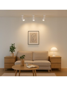 Milagro Oprawa Pipe Ring Spot Biały 1xGU10 ML2068 - produkt 2