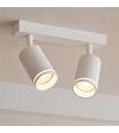 Milagro Oprawa Pipe Ring Spot Biały 2xGU10 ML2070