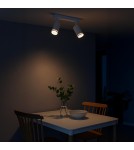 Milagro Oprawa Pipe Ring Spot Biały 2xGU10 ML2070