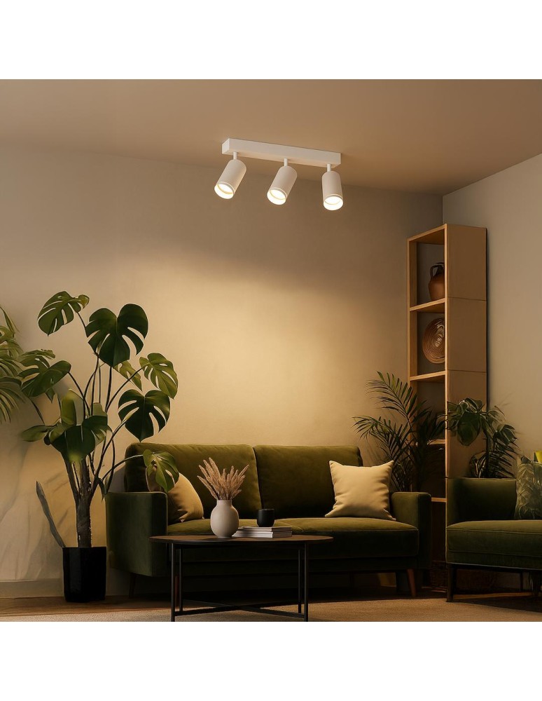 Milagro Oprawa Pipe Ring Spot Biały 3xGU10 ML2072