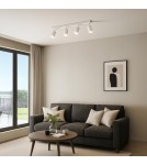 Milagro Oprawa Pipe Ring Spot Biały 4xGU10 ML2074