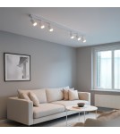 Milagro Oprawa Pipe Ring Spot Biały 6xGU10 ML2076