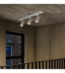 Milagro Zestaw Oprawa Pipe Ring Track Biały 3xGU10 1m ML2084