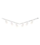 Milagro Zestaw Oprawa Pipe Ring Track Biały 6xGU10 2m ML2086