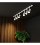 Milagro Zestaw Oprawa Pipe Ring Track Biały 6xGU10 2m ML2086