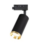 Milagro Oprawa Mica Track Czarny + Złoty 1xGU10 ML2092