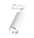 Milagro Oprawa Mica Track Biały + Chrom 1xGU10 ML2093