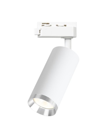 Milagro Oprawa Mica Track Biały + Chrom 1xGU10 ML2093