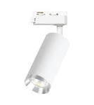 Milagro Oprawa Mica Track Biały + Chrom 1xGU10 ML2093