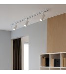 Milagro Oprawa Mica Track Biały + Chrom 1xGU10 ML2093