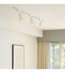 Milagro Oprawa Mica Track Biały + Chrom 1xGU10 ML2093